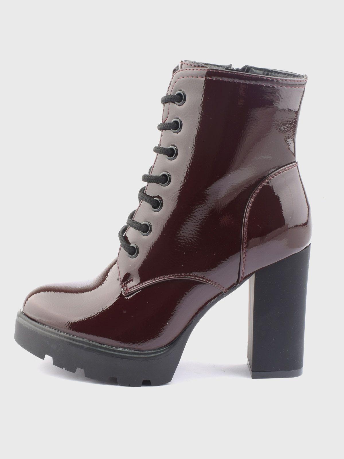 Botín mujer Beatrice Rojo-1