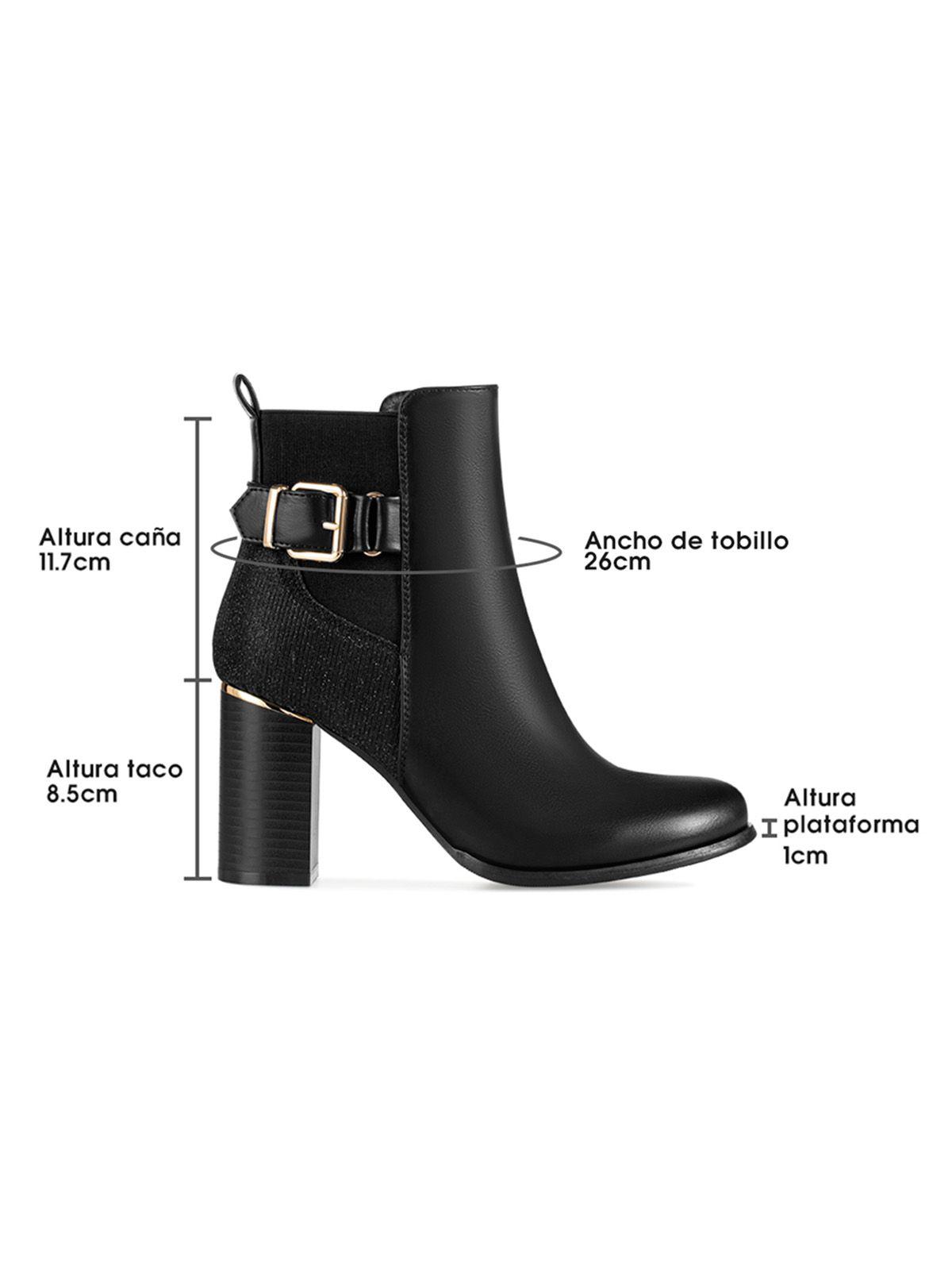 Botin Mujer Ainhoa Negro Weide-5