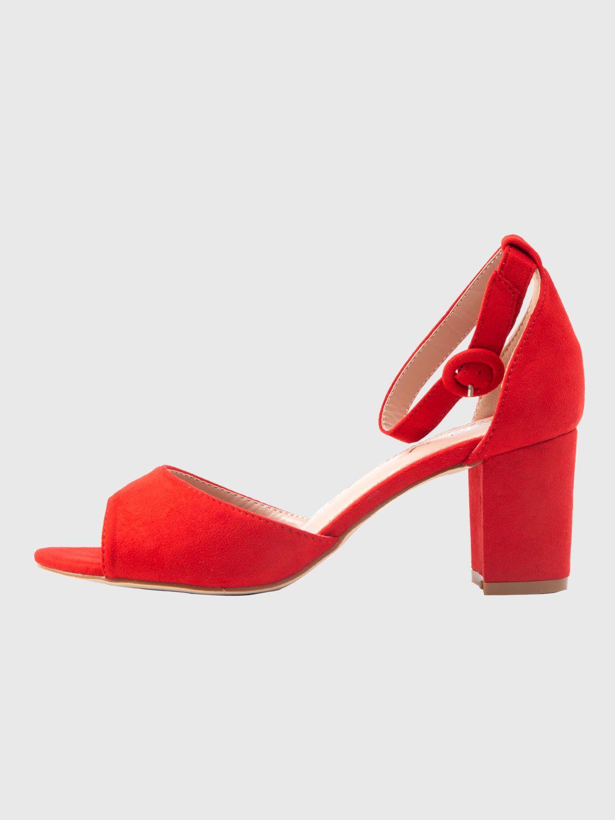 Sandalia Bethany Rojo Weide-1