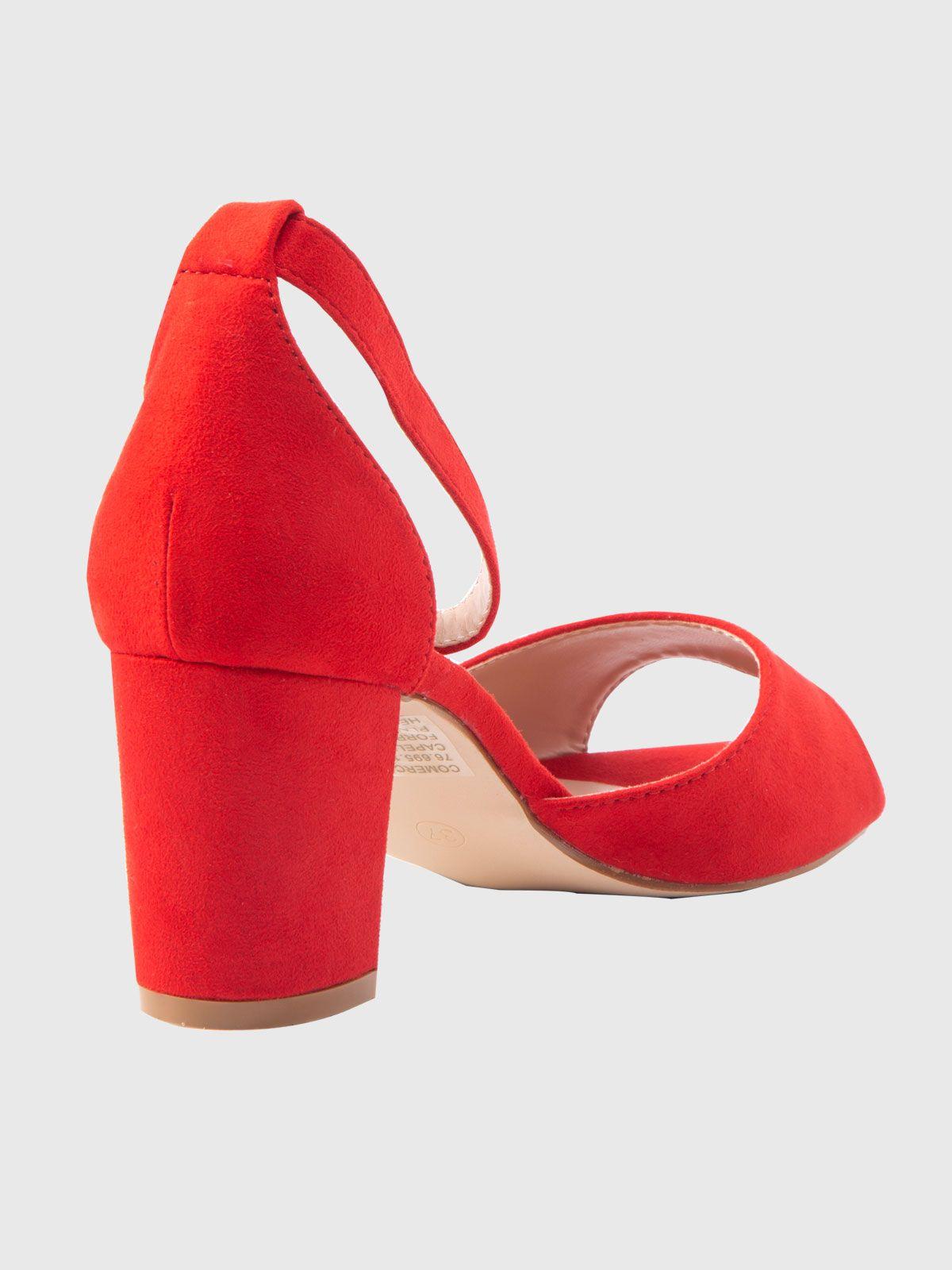 Sandalia Bethany Rojo Weide-2