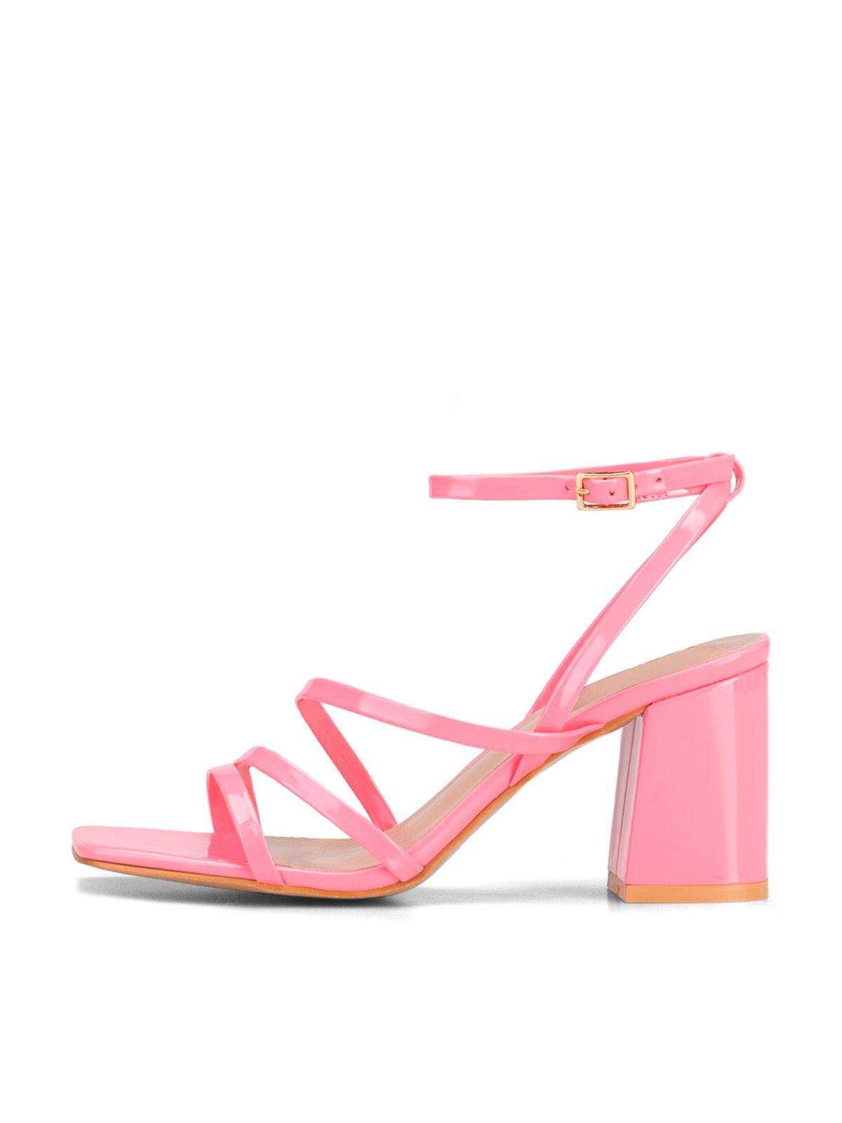 Sandalia Taco Rosado Fiesta QIU299 Weide-1