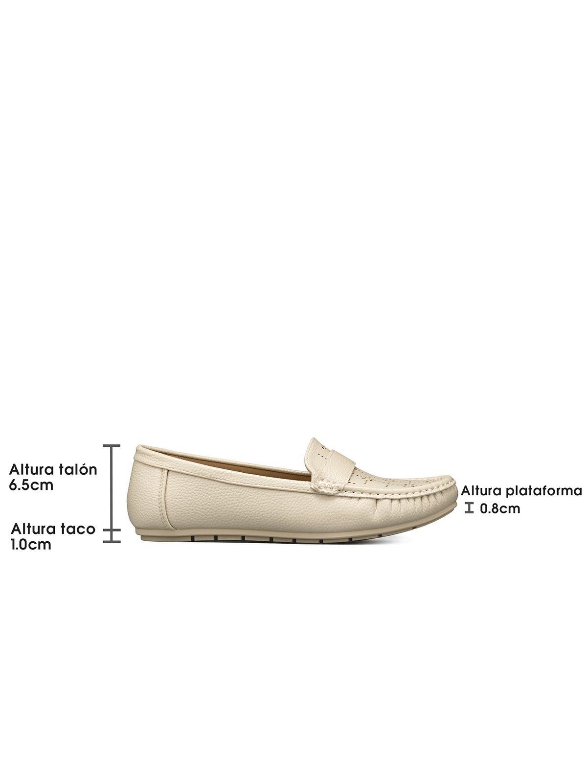 Mocasin Plano Confort Mujer Weide QIU380-6
