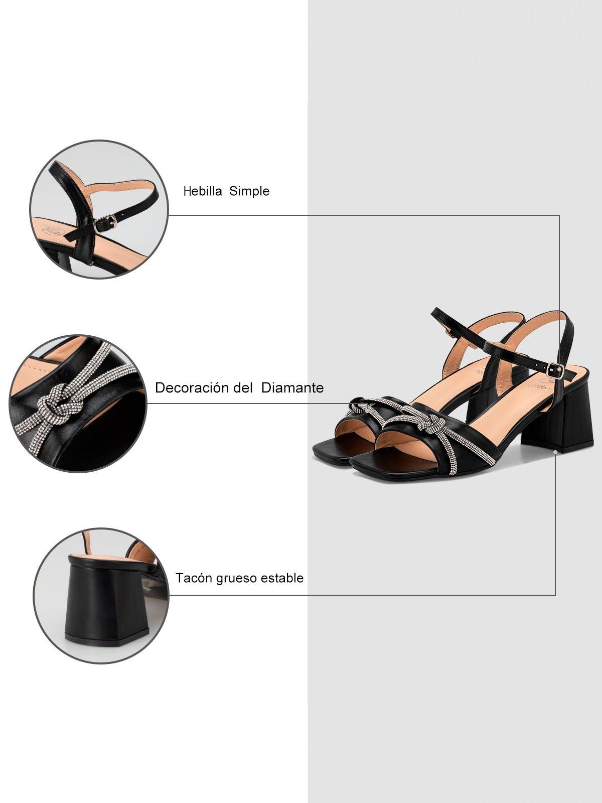 Sandalia Zaida Negro Weide-5