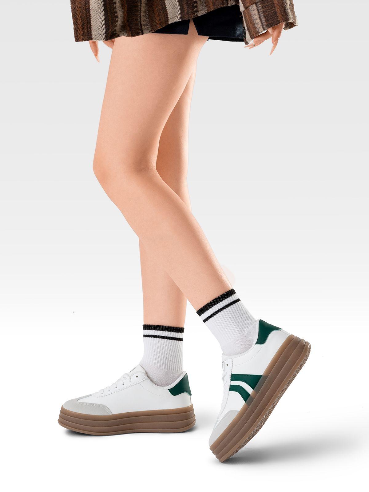 Zapatilla Casual Deportiva Mujer Moda De Colores Weide SL20-2