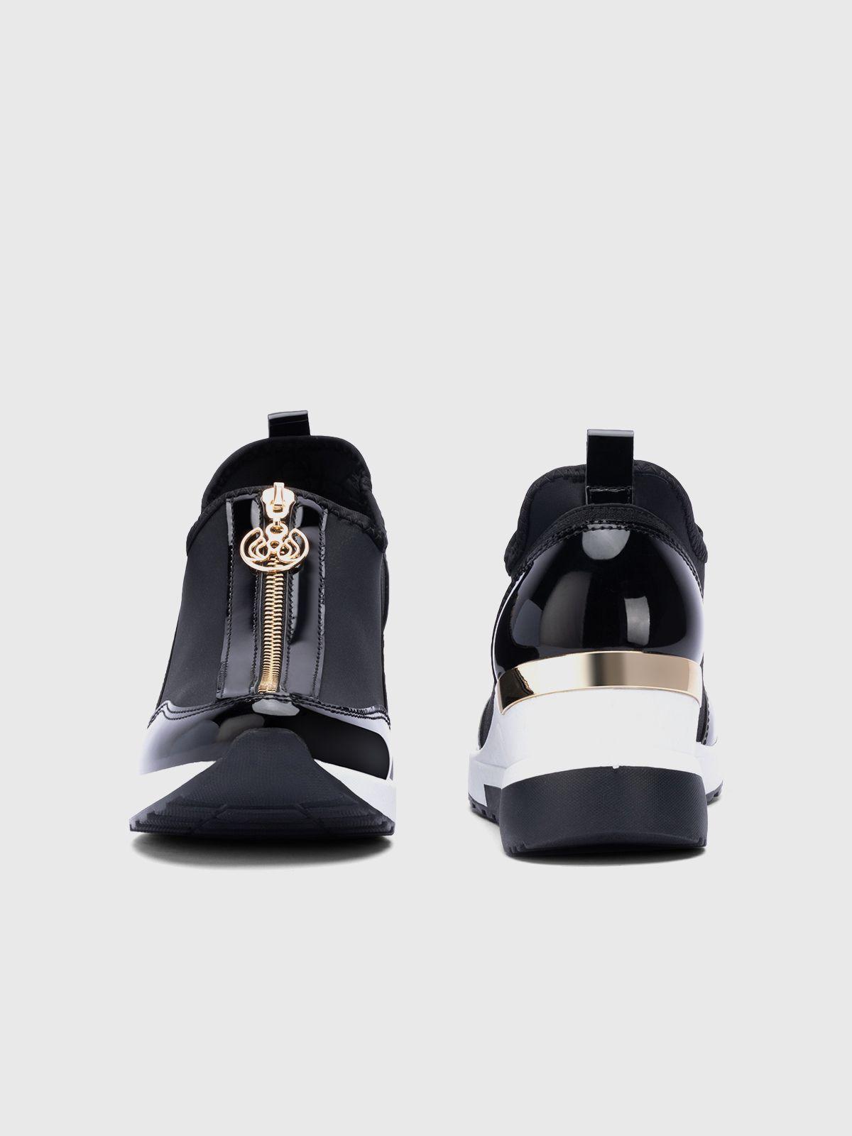 Zapatilla Mujer Diana Negro Weide-4