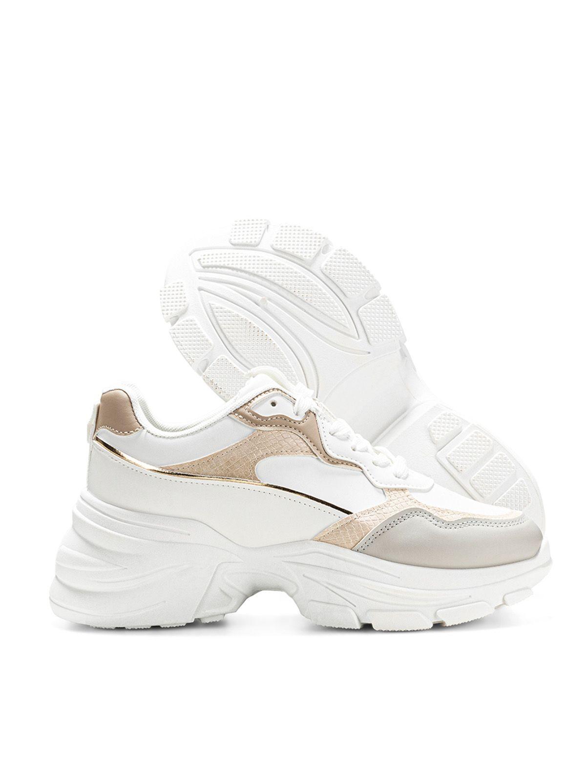 Zapatillas Beige Casual Mujer Weide SL06-4