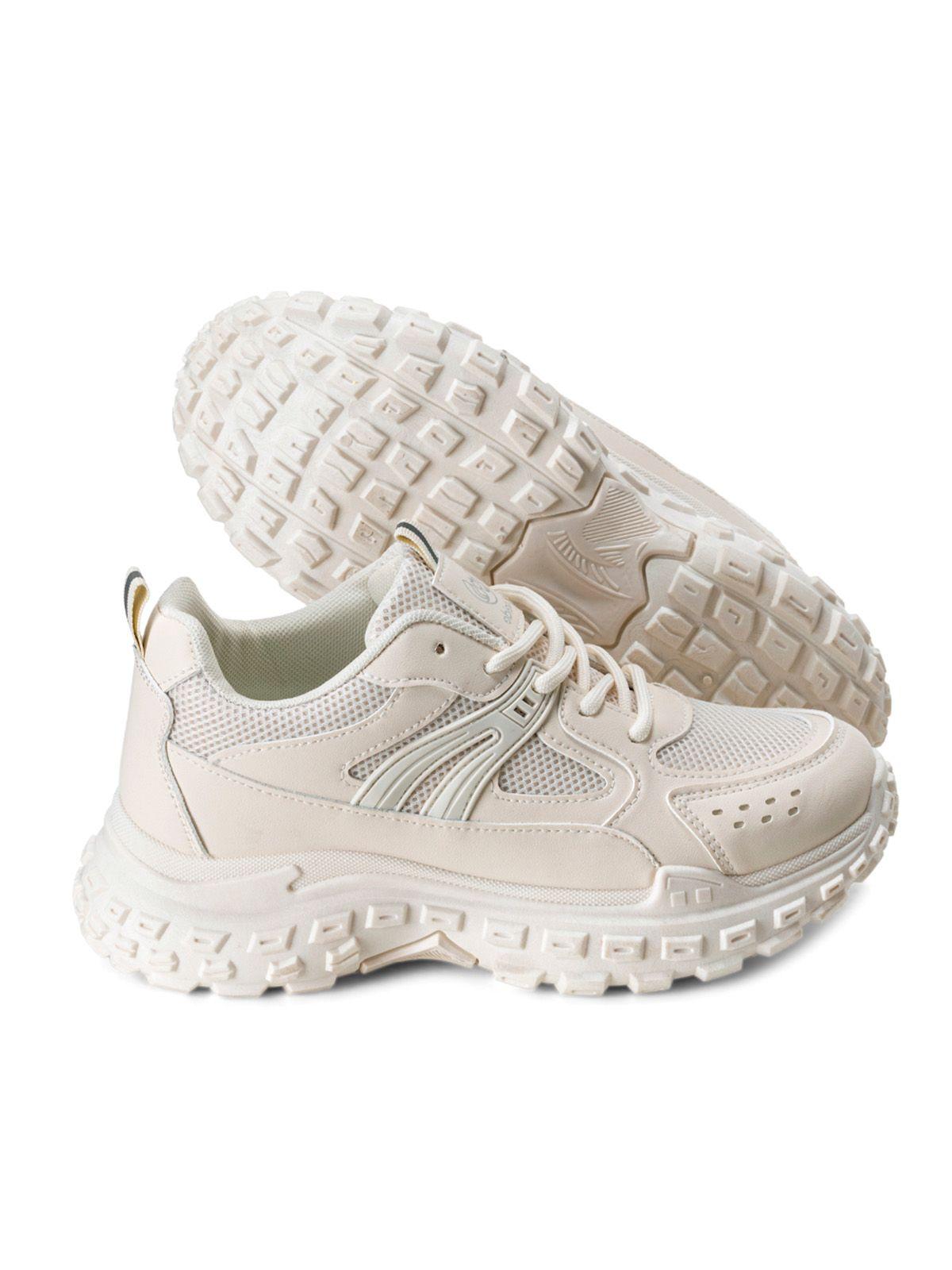Zapatillas Beige Casual Mujer Weide SL03-4