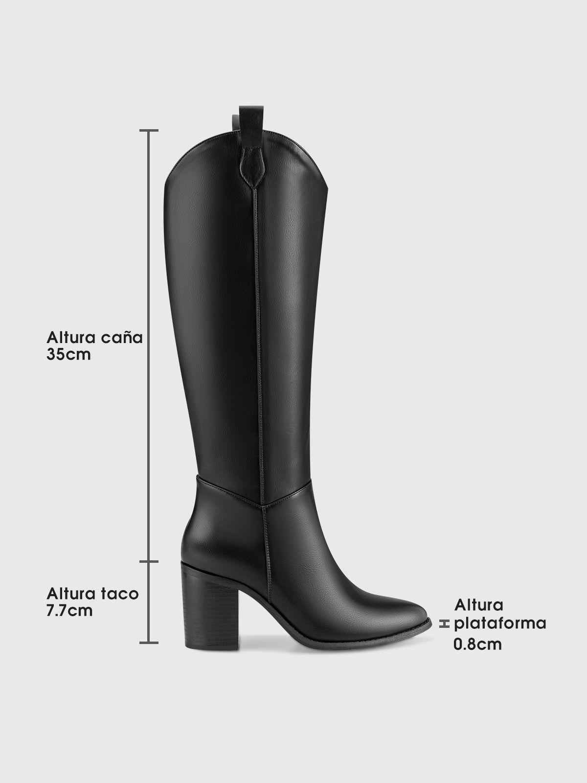Bota Mujer Ainara Negro Weide-5