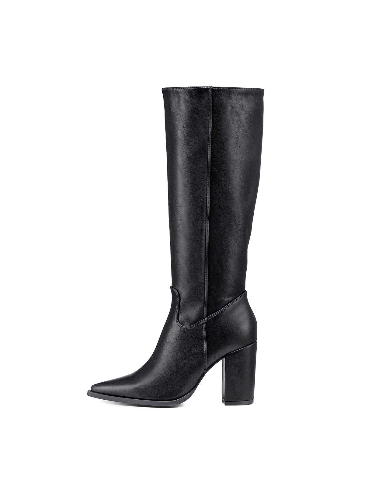 Bota Taco Mujer Urbana PU Weide QBM28-2