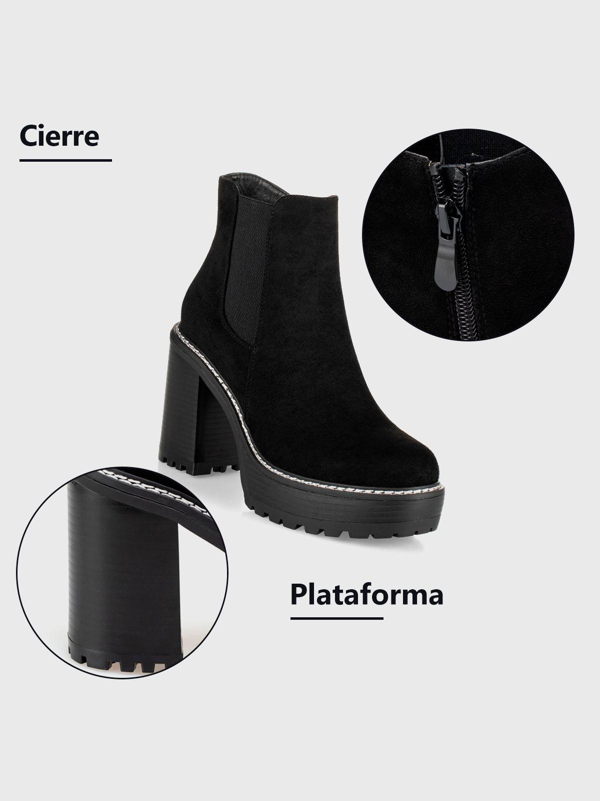 Botin Mujer Carolina Negro Weide-6