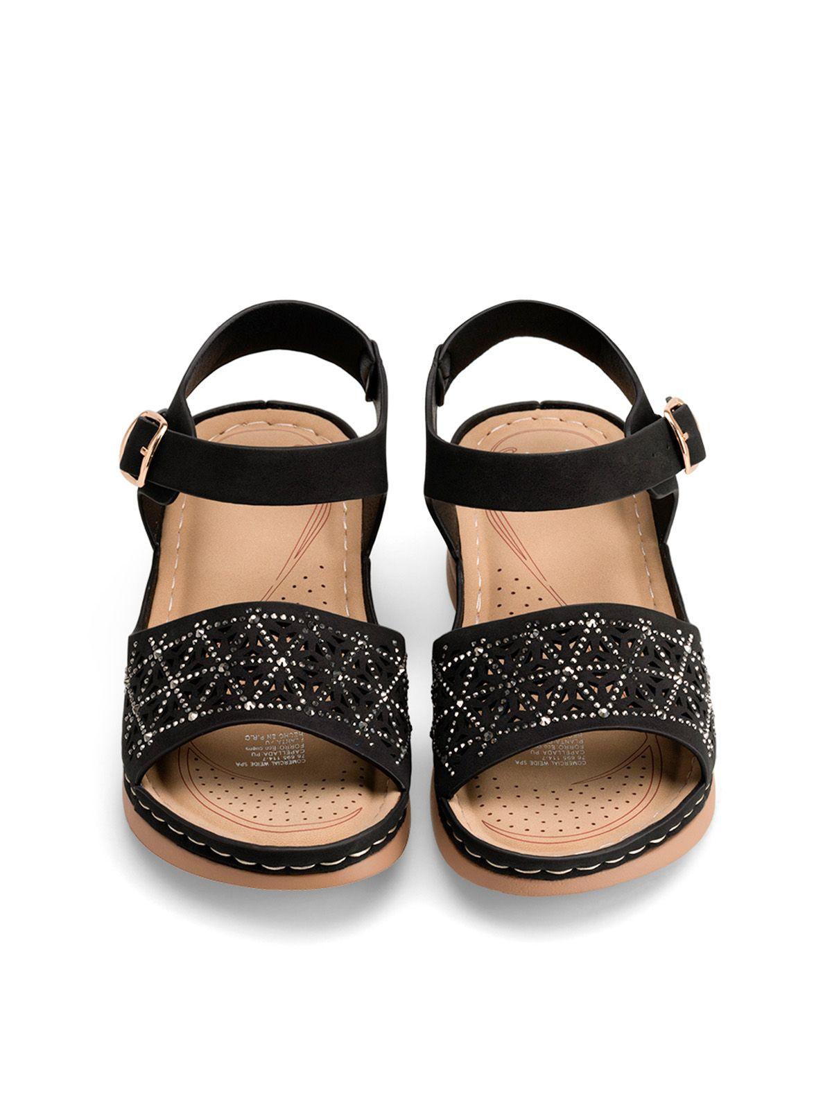 Sandalias Sancha Negro Weide-2