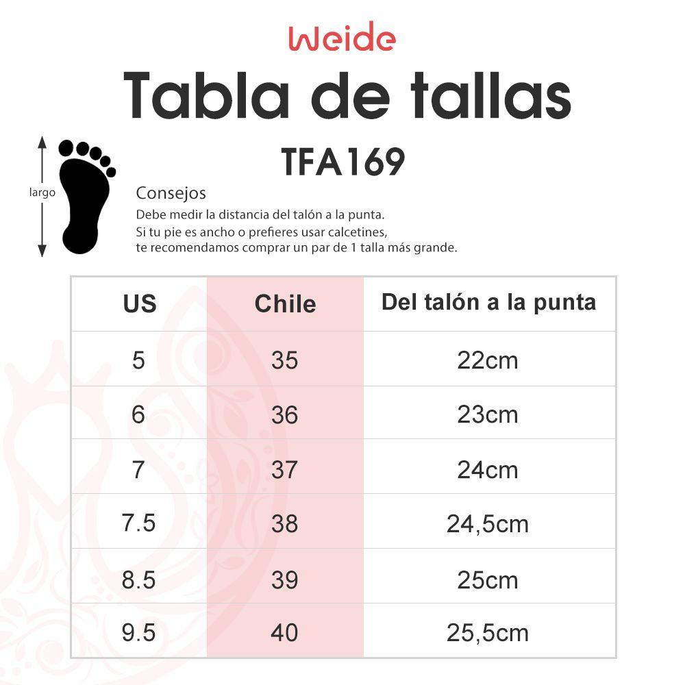 Zapatilla Azul Zazil Weide-3