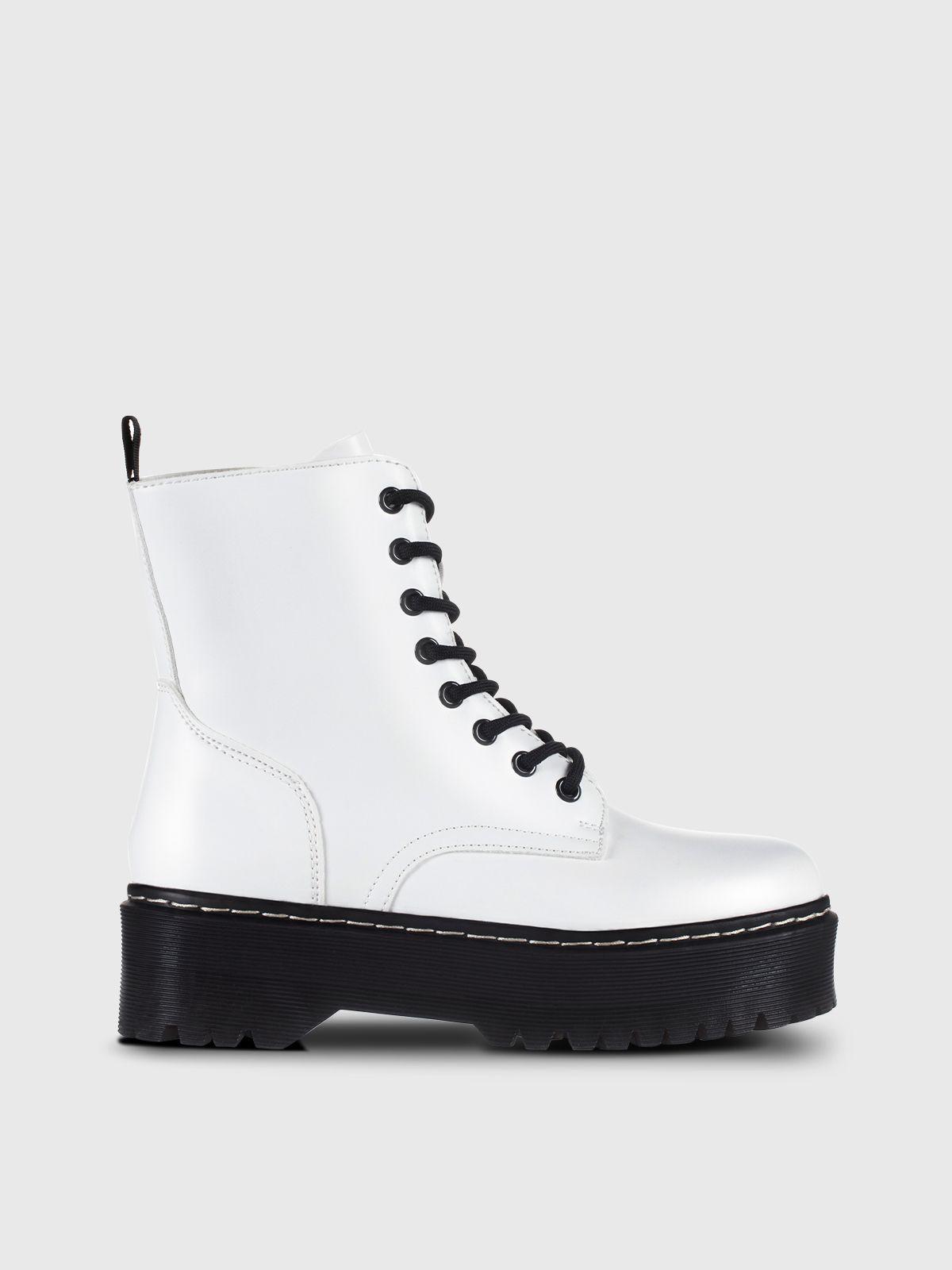 Botin Mujer Carlota Blanco Weide-2