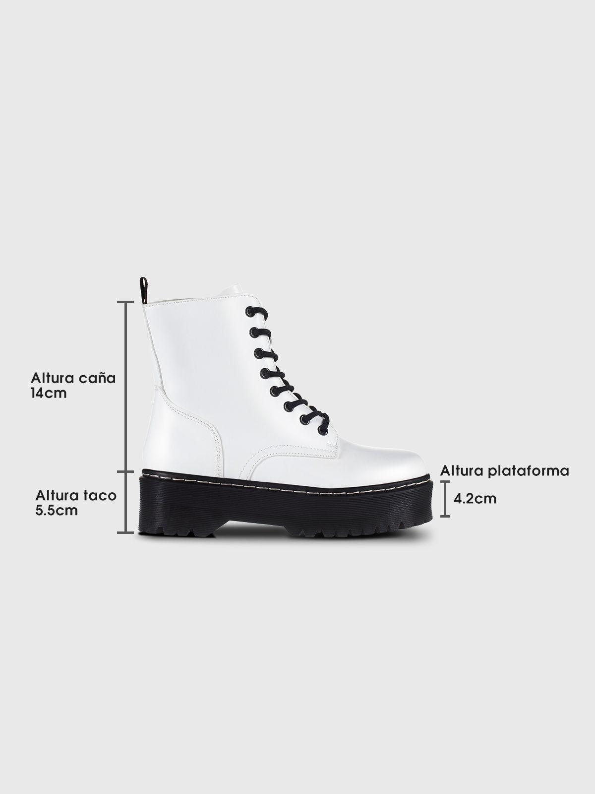 Botin Mujer Carlota Blanco Weide-5