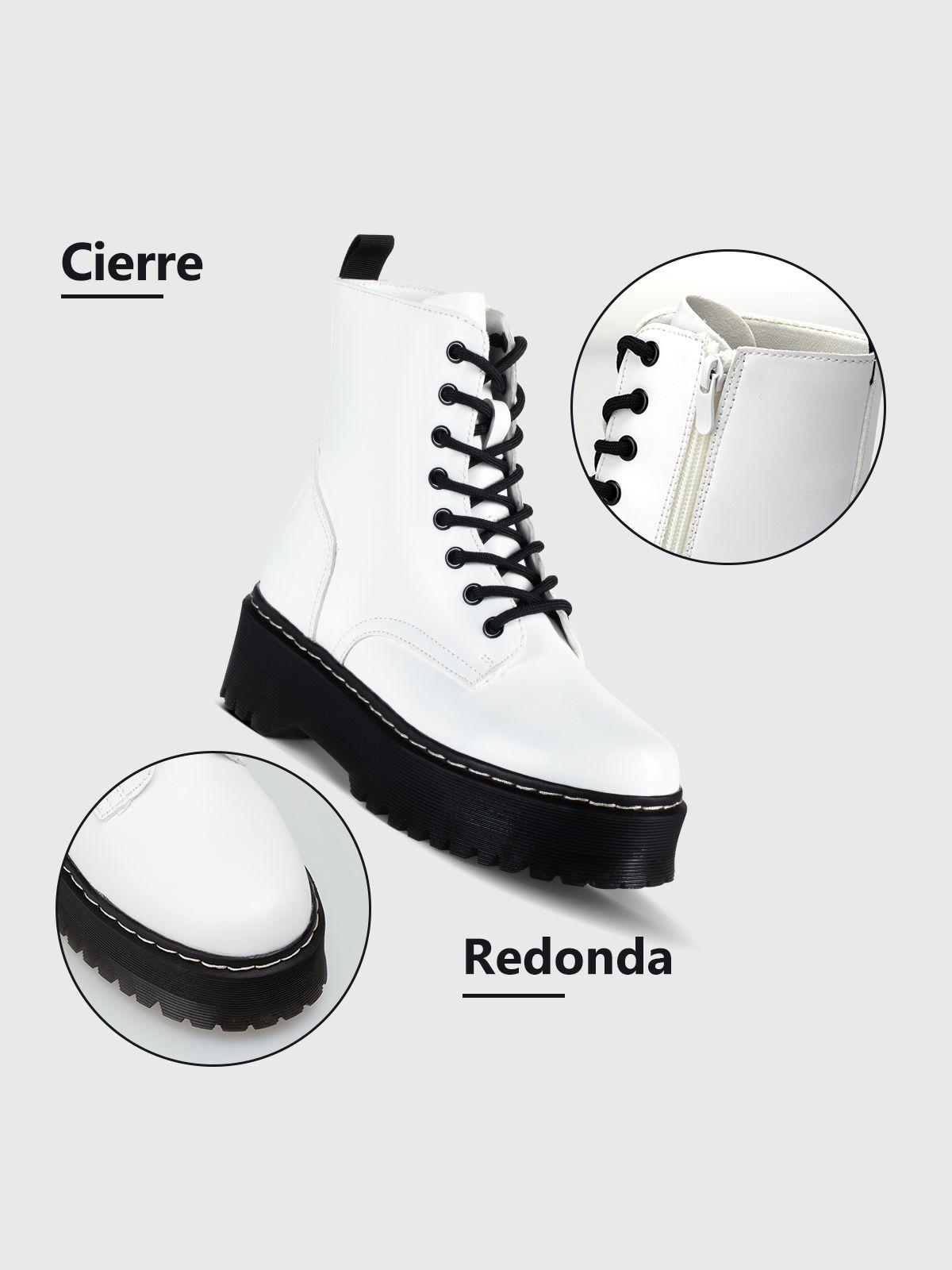 Botin Mujer Carlota Blanco Weide-6