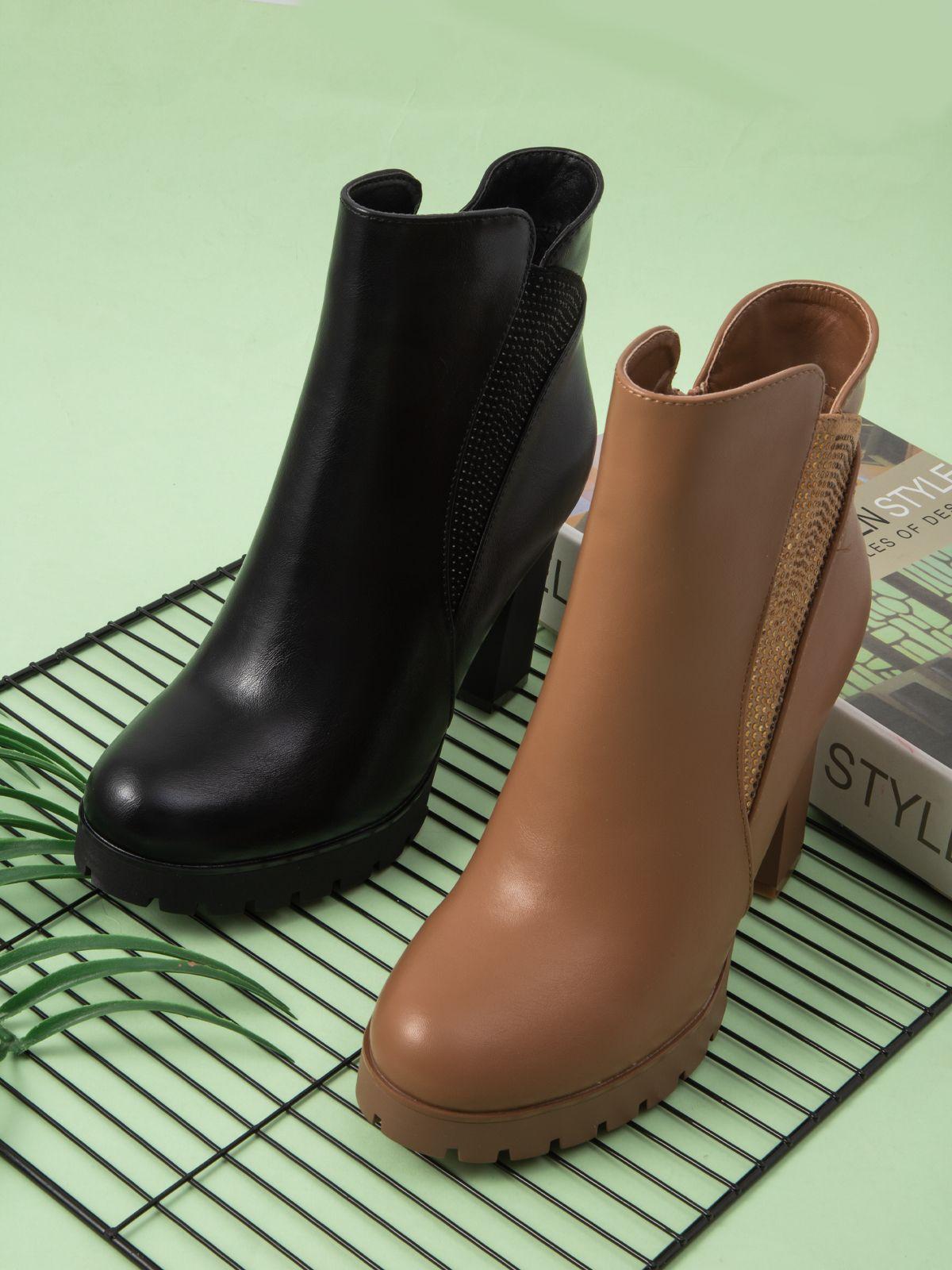 Botin Harumi Negro Weide-4