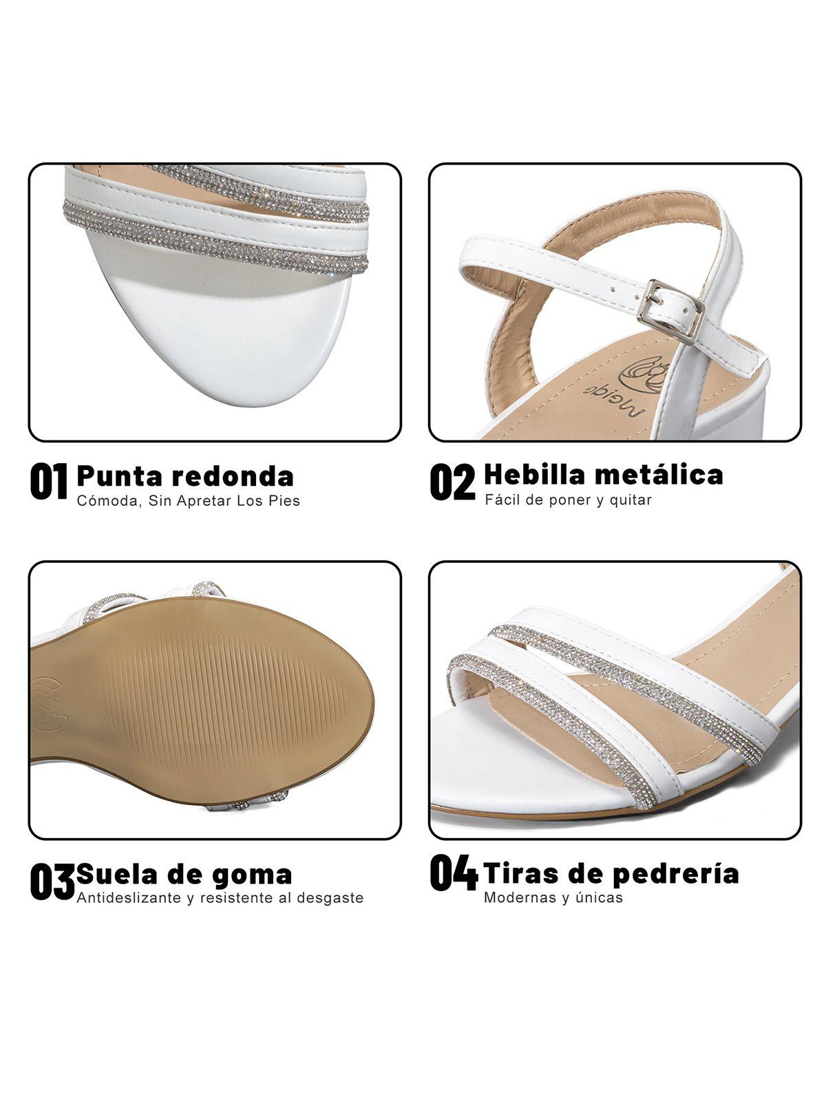 Sandalia Casual Clásica Taco Confort Mujer Weide YOU530-5