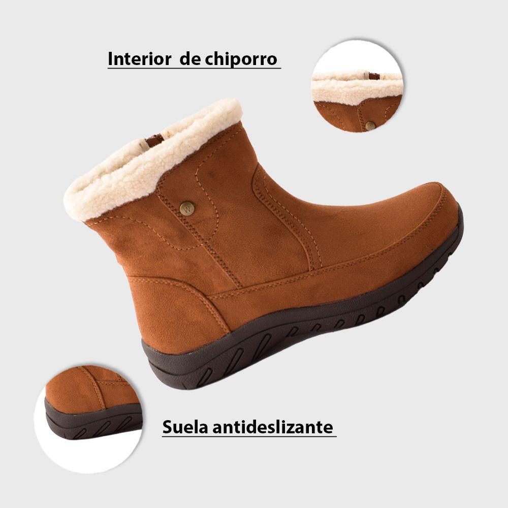 Botin Primrose Camel Weide-5