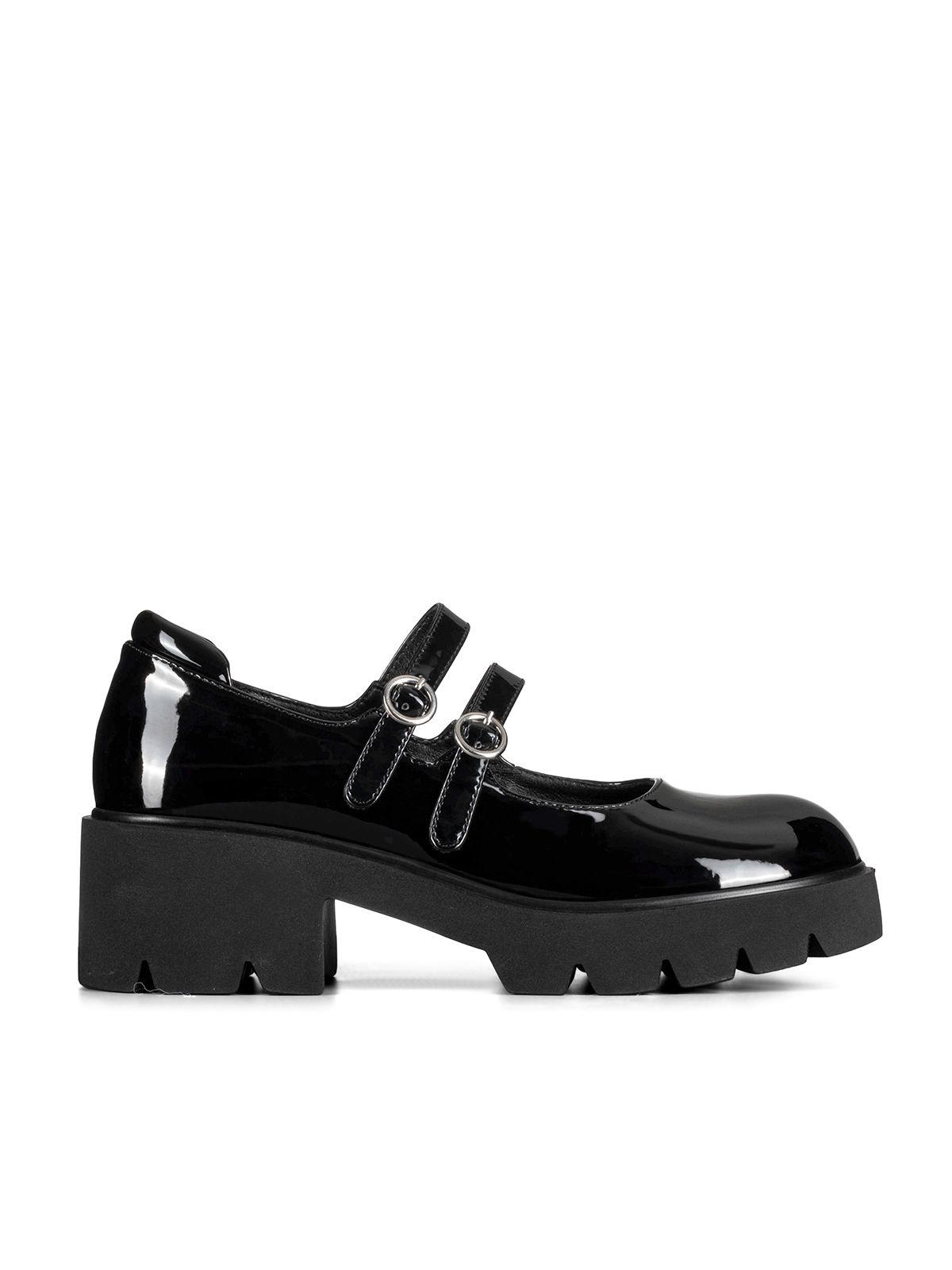 Zapato Taco Negro Casual Mujer Weide YL57-0