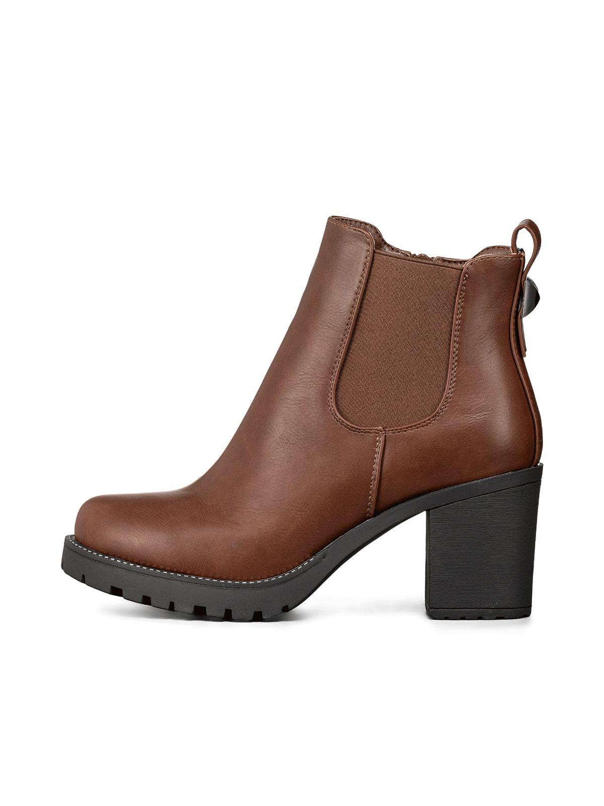 Botin Marron Casual Mujer Weide ZS37-1