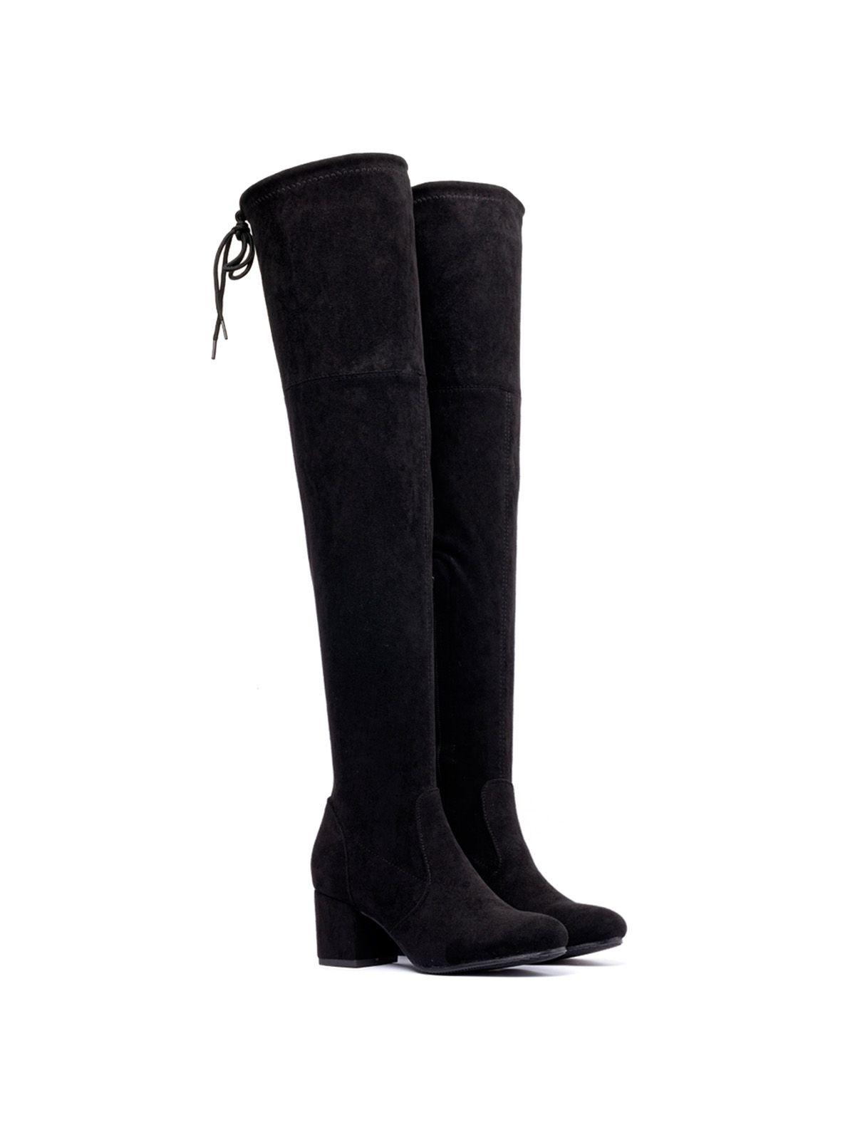 Bota Negro Casual Mujer Weide HX273-4