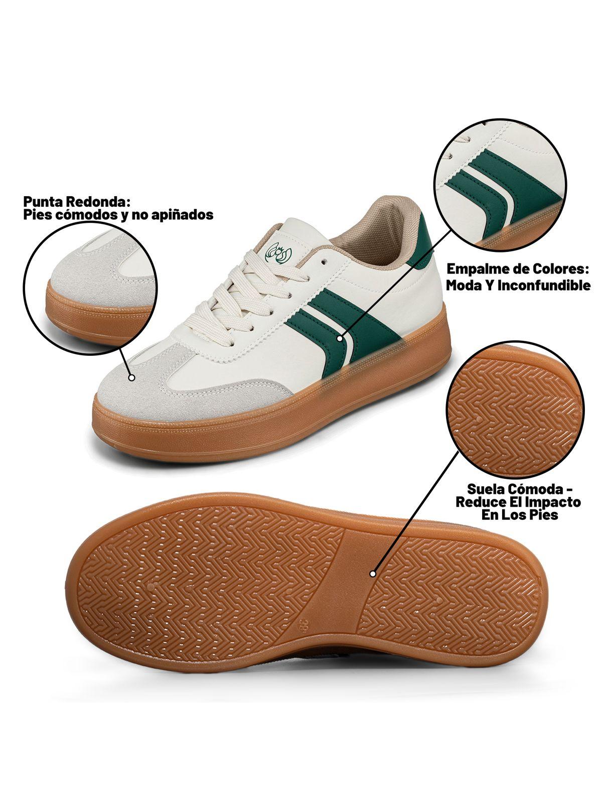 Zapatilla Deportiva Mujer Clásico De Colores Weide TFA209-7