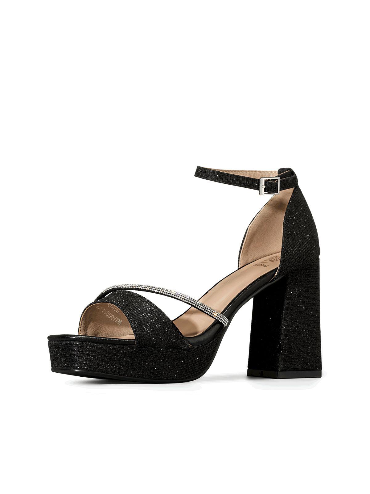 Sandalia Taco Alto Moda Mujer Weide YOU521-0