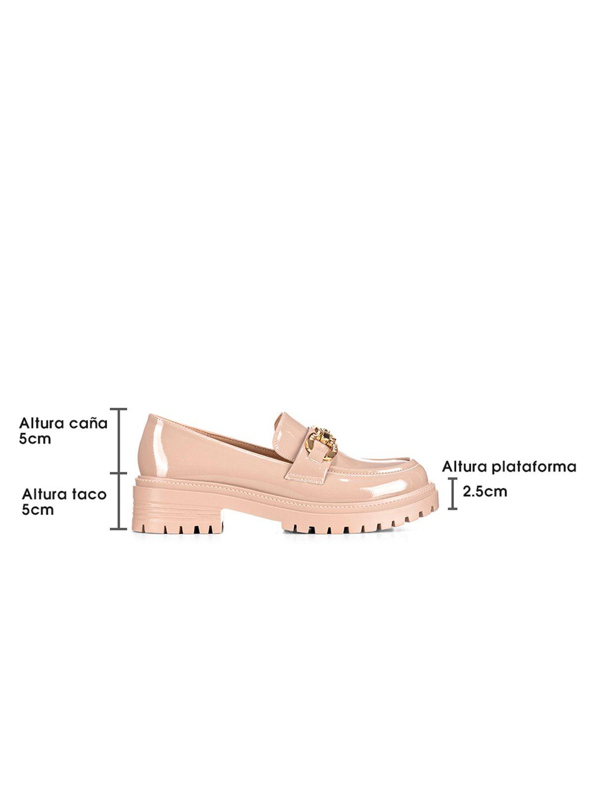 Mocasin Caqui Formal Mujer Weide JN20-2-5
