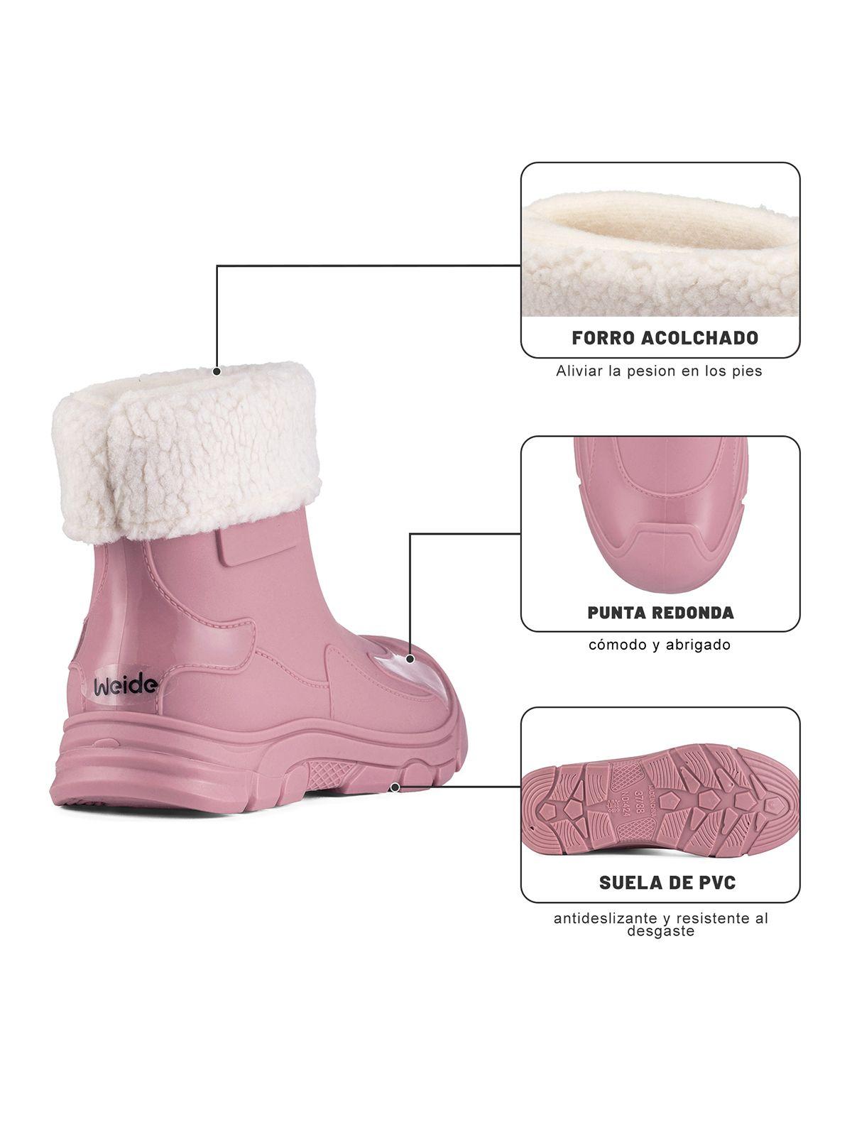 Botín de Agua Mujer Outdoor PVC Weide GH181-7