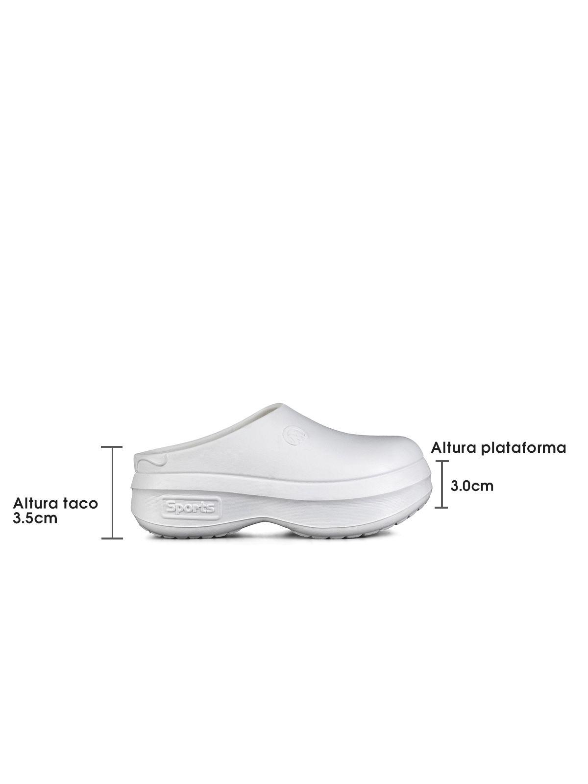 Zueco Casual Confort Plataforma Mujer Weide GH150-1