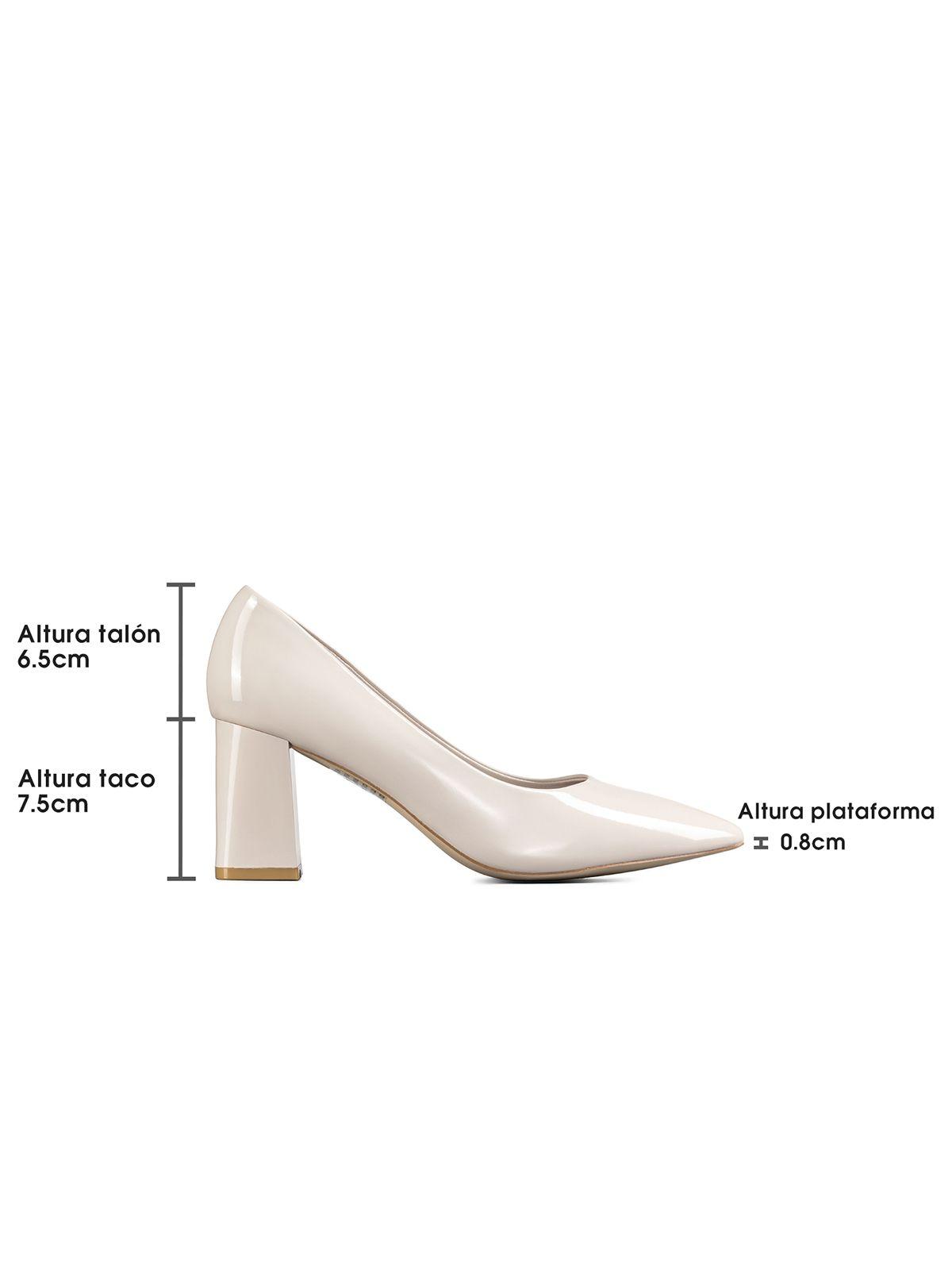 Zapato Taco Charol Puntiagudo Moda Mujer Weide You526-7