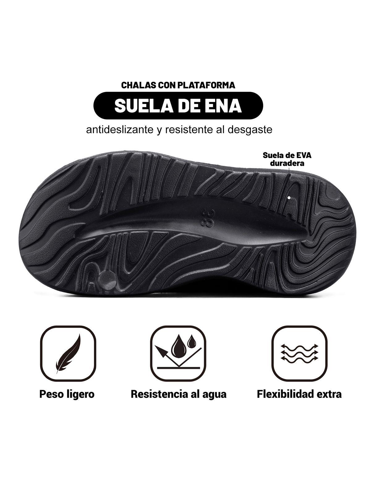 Sandalia Tipo Chala Casual EVA Confort Mujer Weide MJ03-8