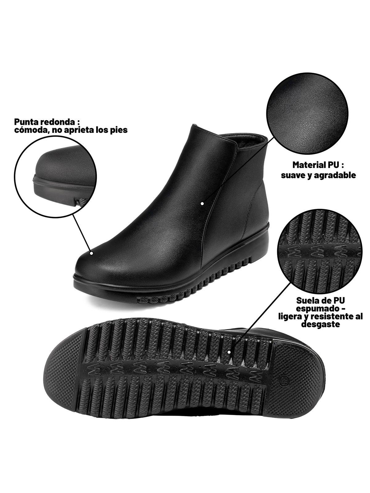 Botín Taco Mujer Casual PU Weide TFA225-7