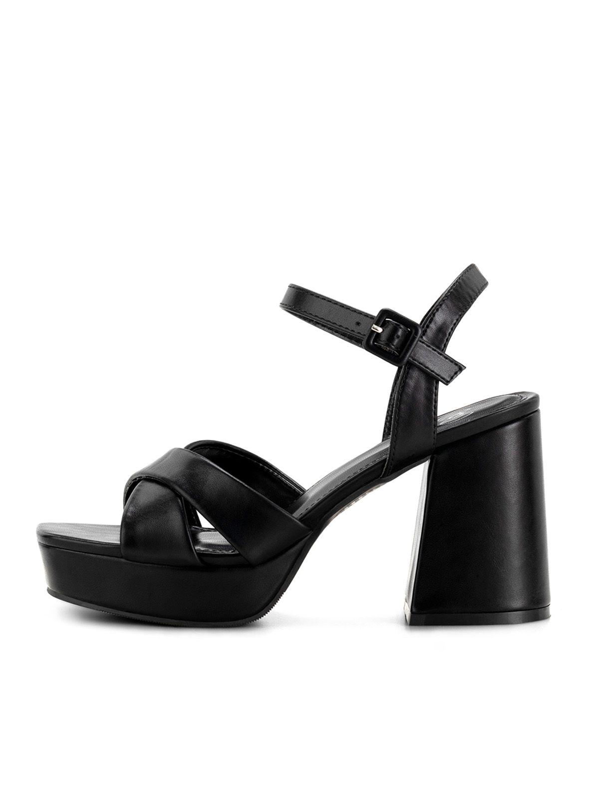 Sandalia Taco Negro Fiesta DMT12 Weide-1