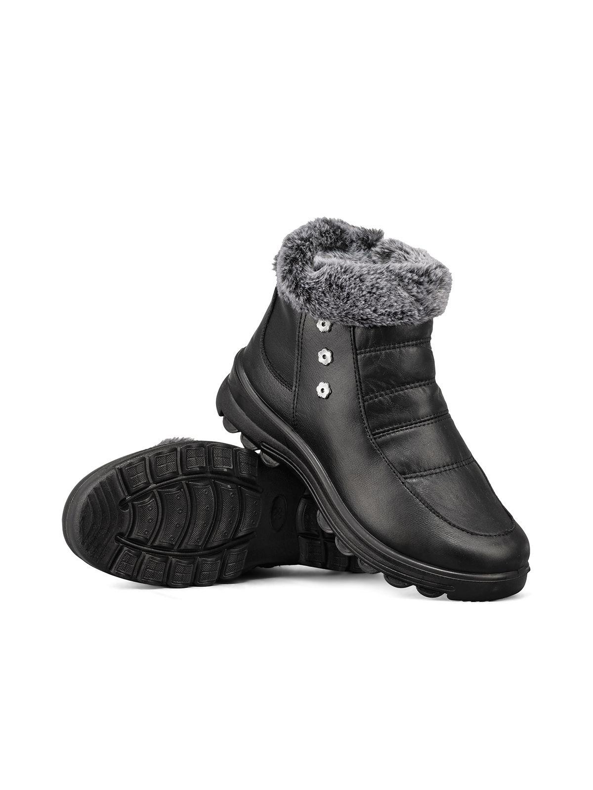 Botin Casual Mujer Térmico Eco Cuero Weide TFA306-4
