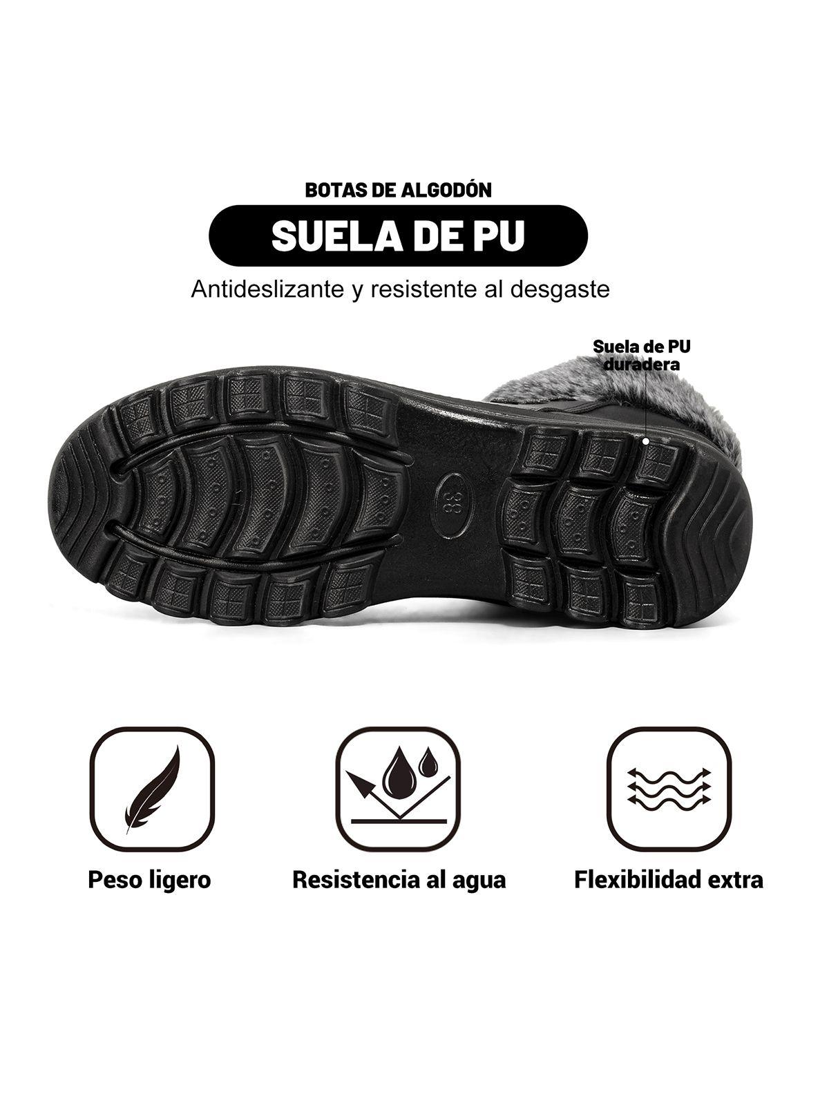 Botin Casual Mujer Térmico Eco Cuero Weide TFA306-7