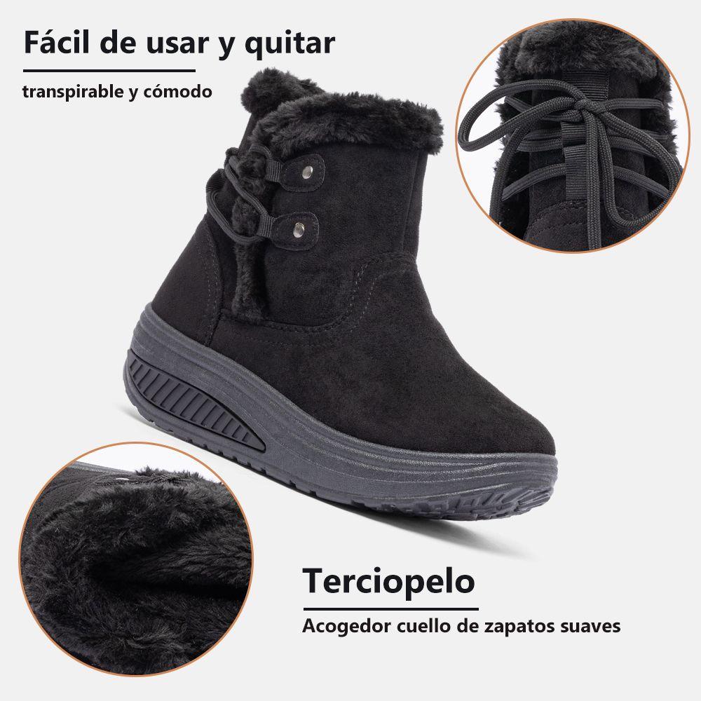 Botin Jazzlyn Negro Weide-5