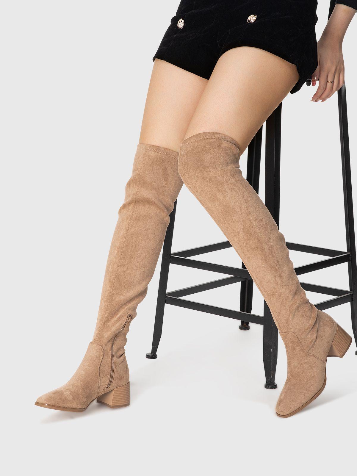 Bota Mujer Claudia Caqui Weide-1