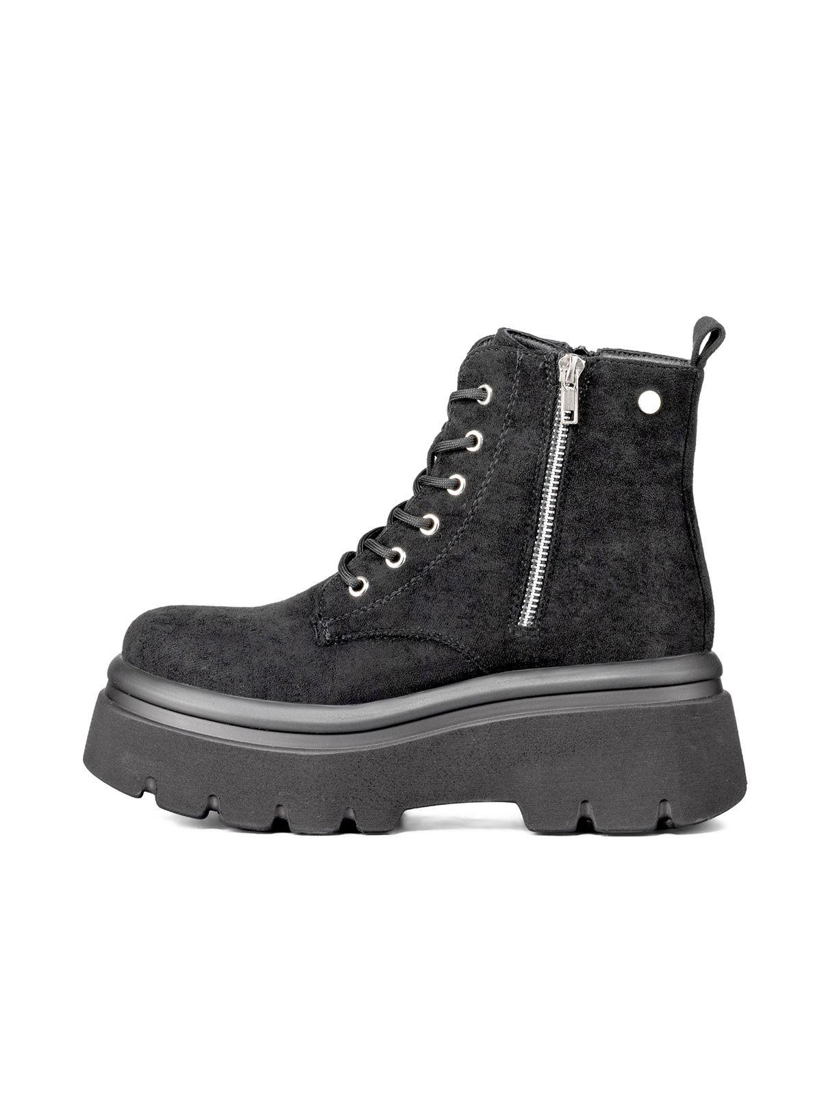 Botin Casual Mujer Eco Cuero Plataforma Weide DH87-3