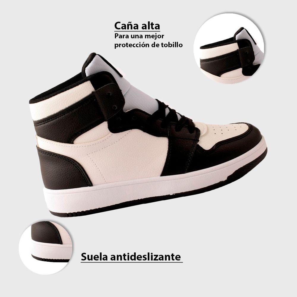 Zapatilla Frankie Negro Weide-4