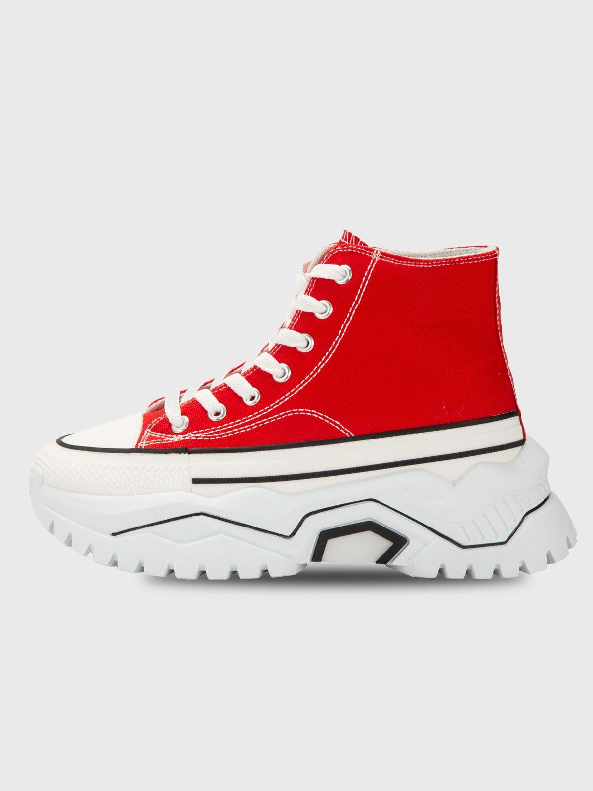 Zapatilla Ineta Rojo Weide-1