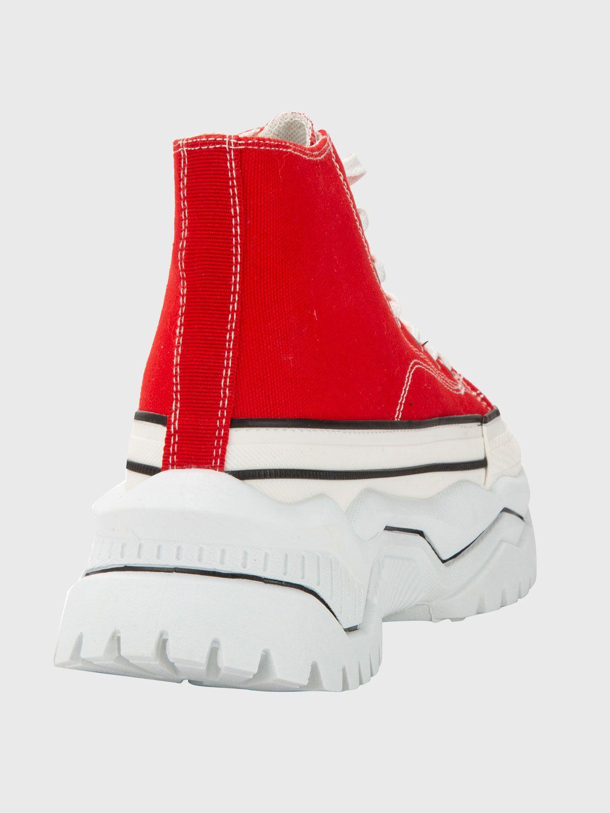 Zapatilla Ineta Rojo Weide-2