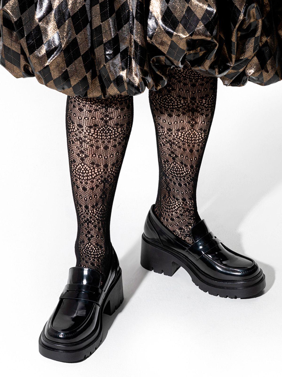 Mocasin Negro Casual Mujer Weide LT126-1