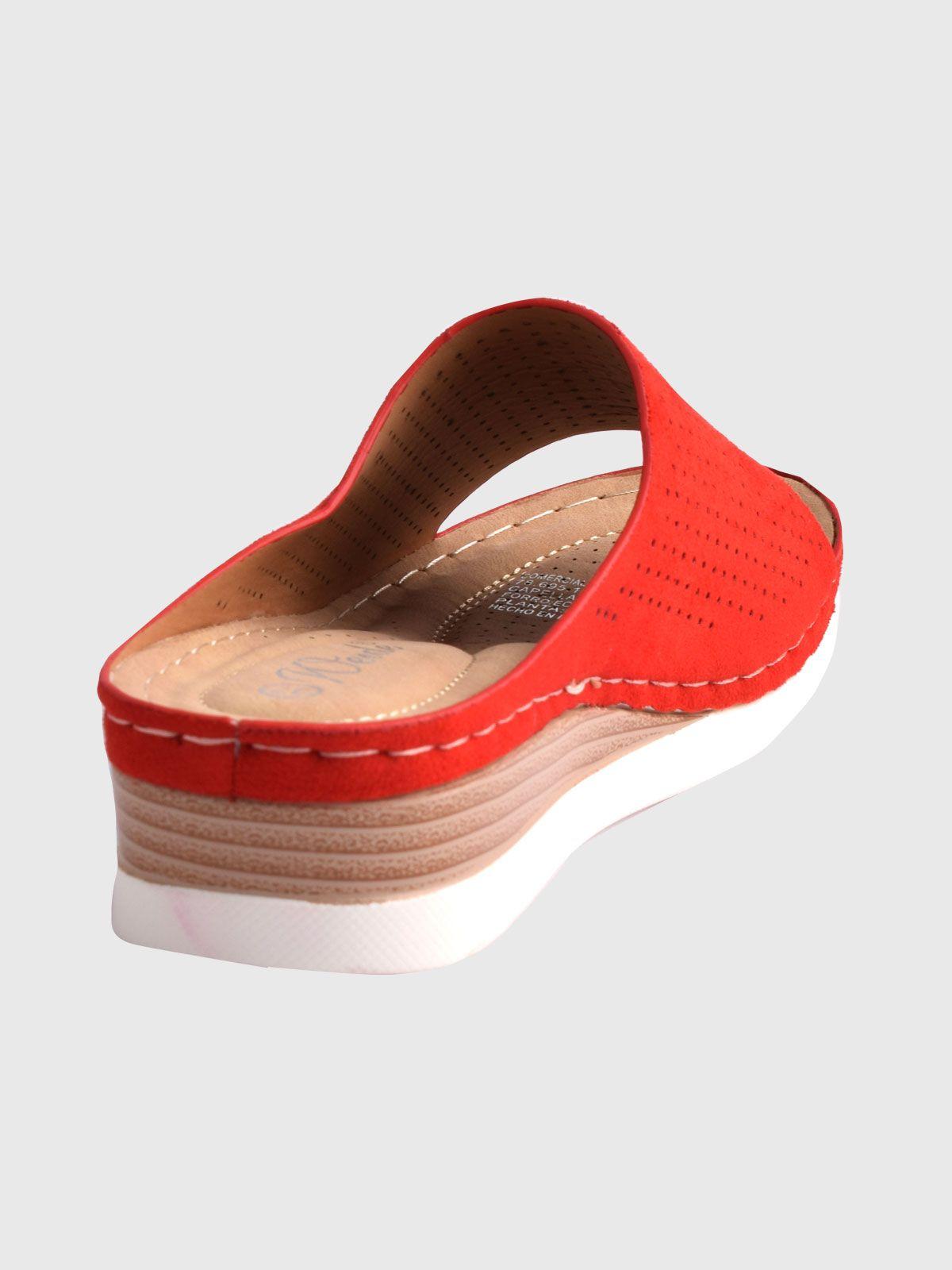 Sandalia Vidalina Rojo Weide-2