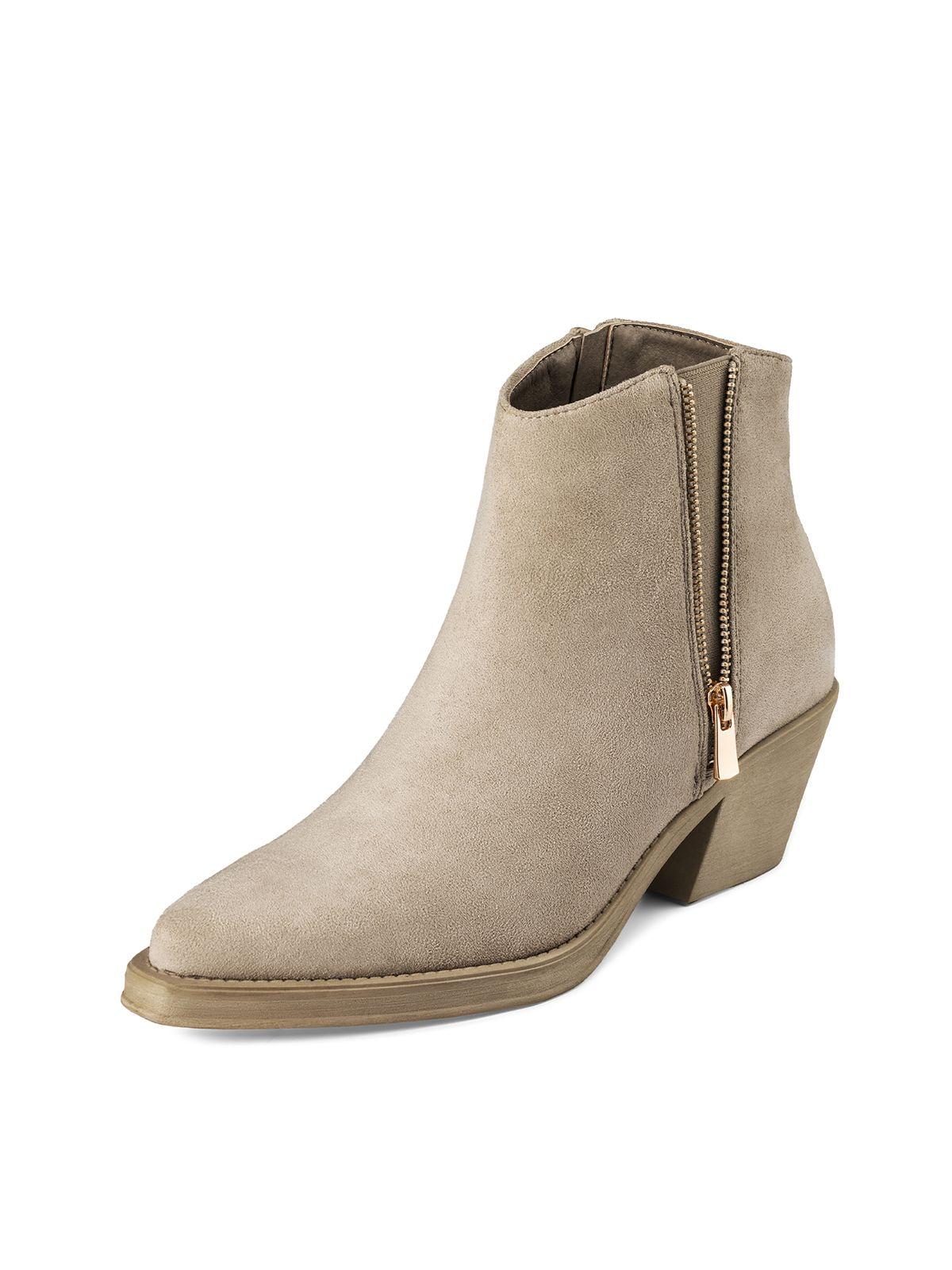 Botín Taco Mujer Casual PU Weide CZY651-0