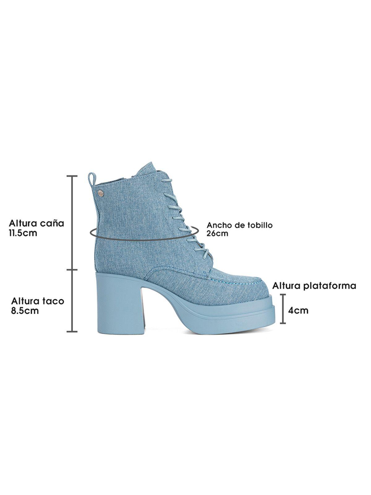 Botin Vaquero Casual Mujer Weide YL72-5