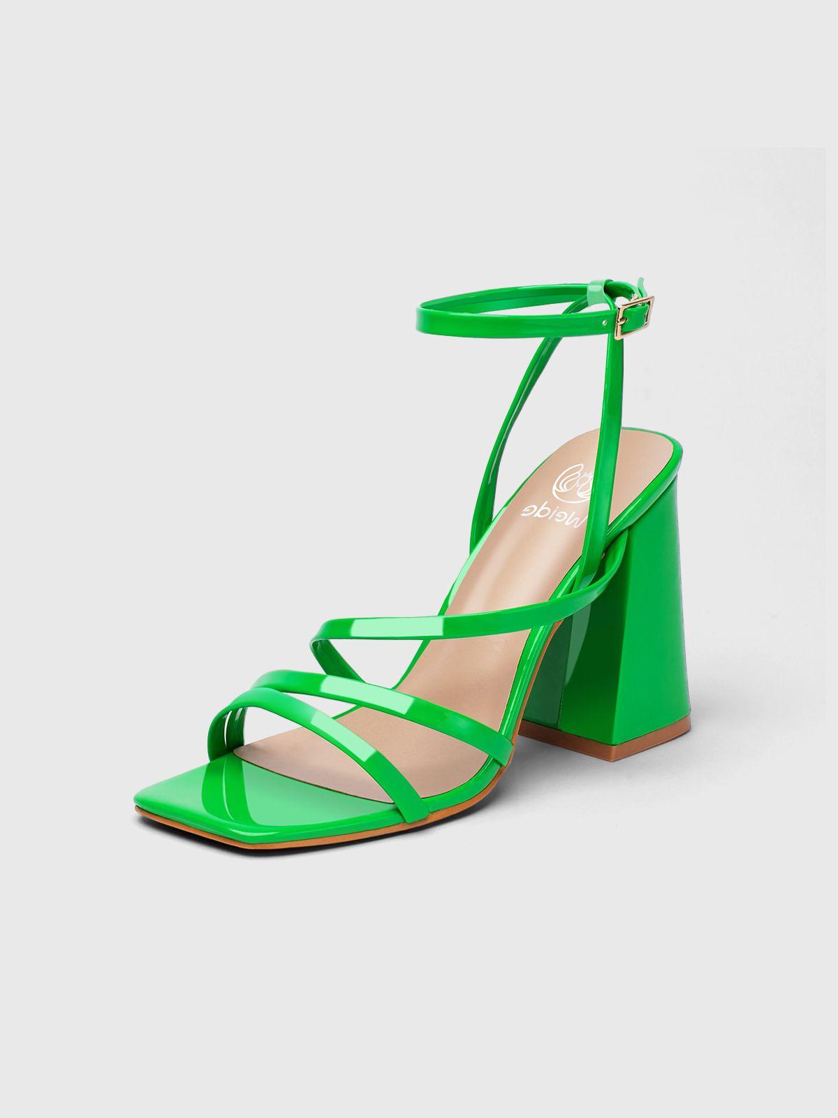 Sandalia Fiesta Mujer Marión Verde Weide-0