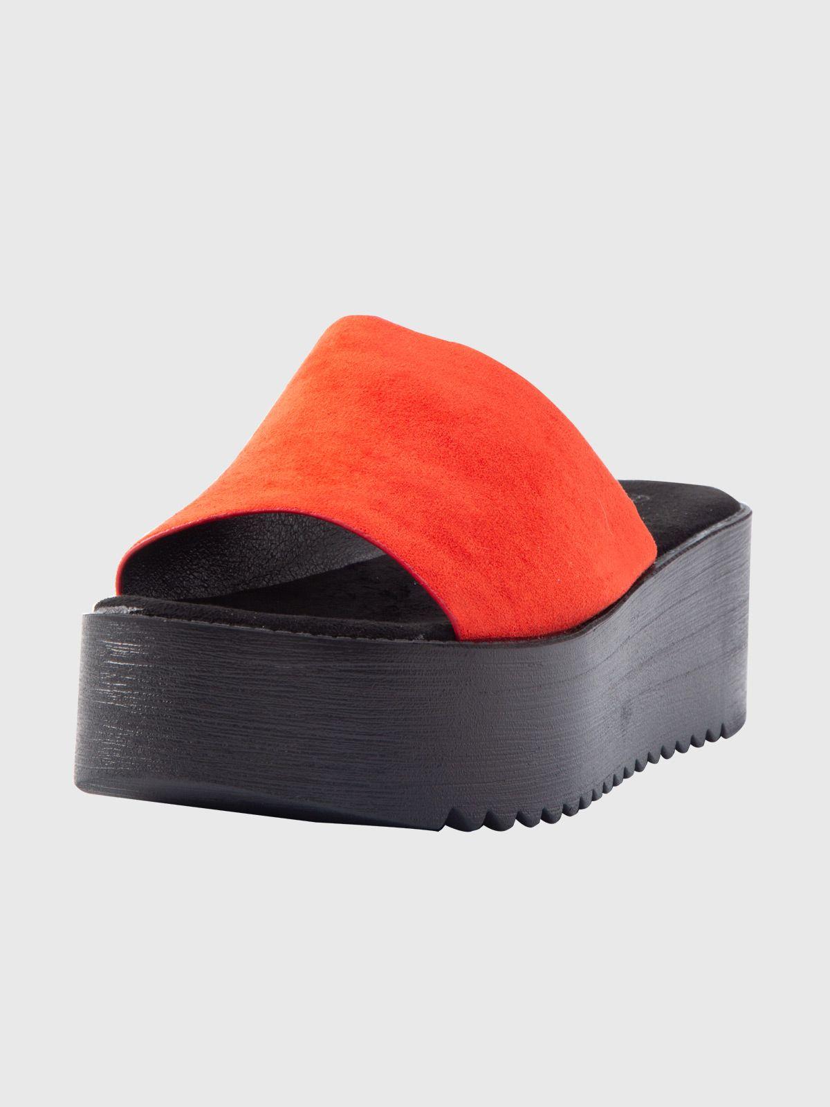 Sandalia Calixta Rojo Weide-0