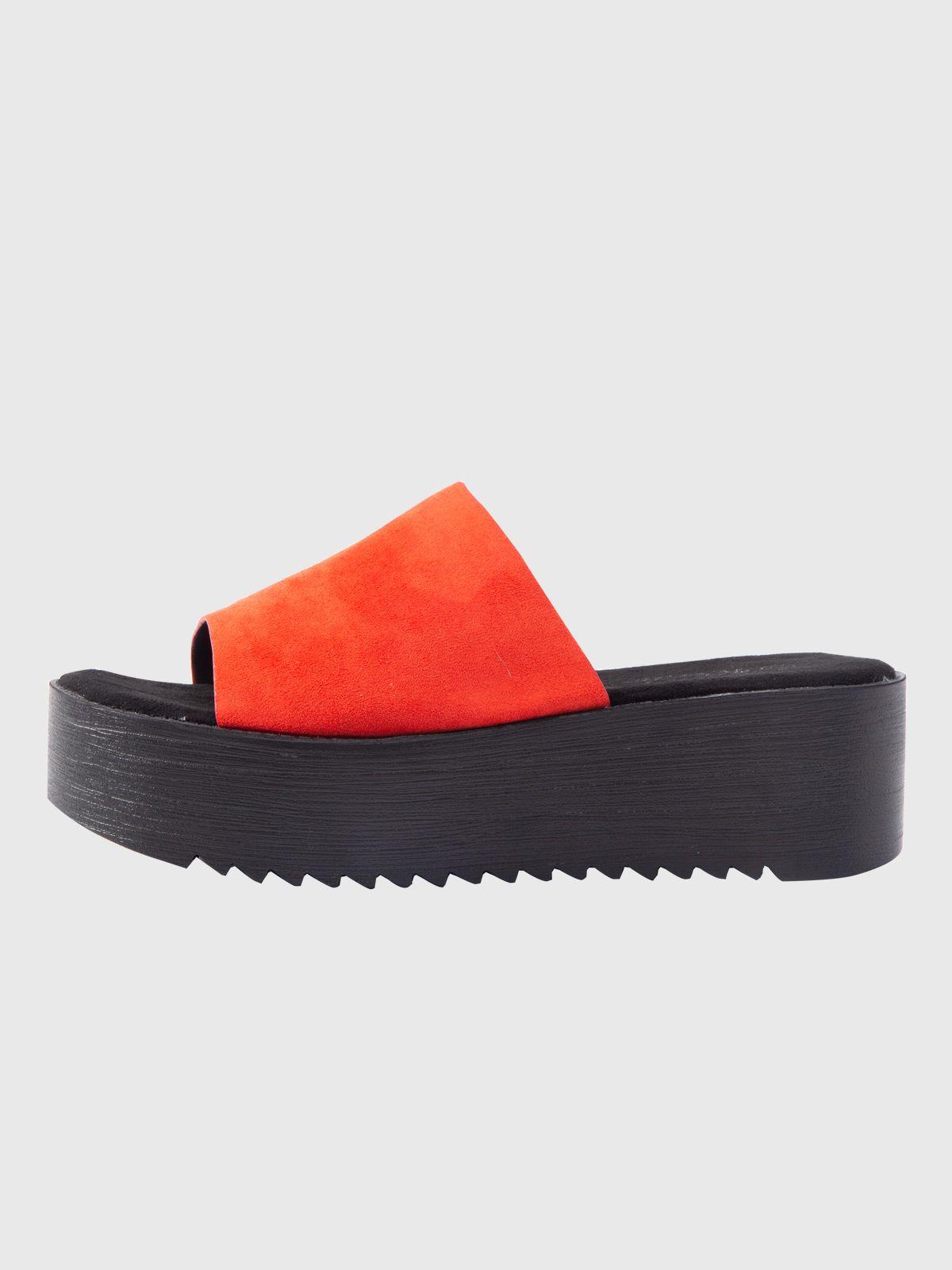 Sandalia Calixta Rojo Weide-1