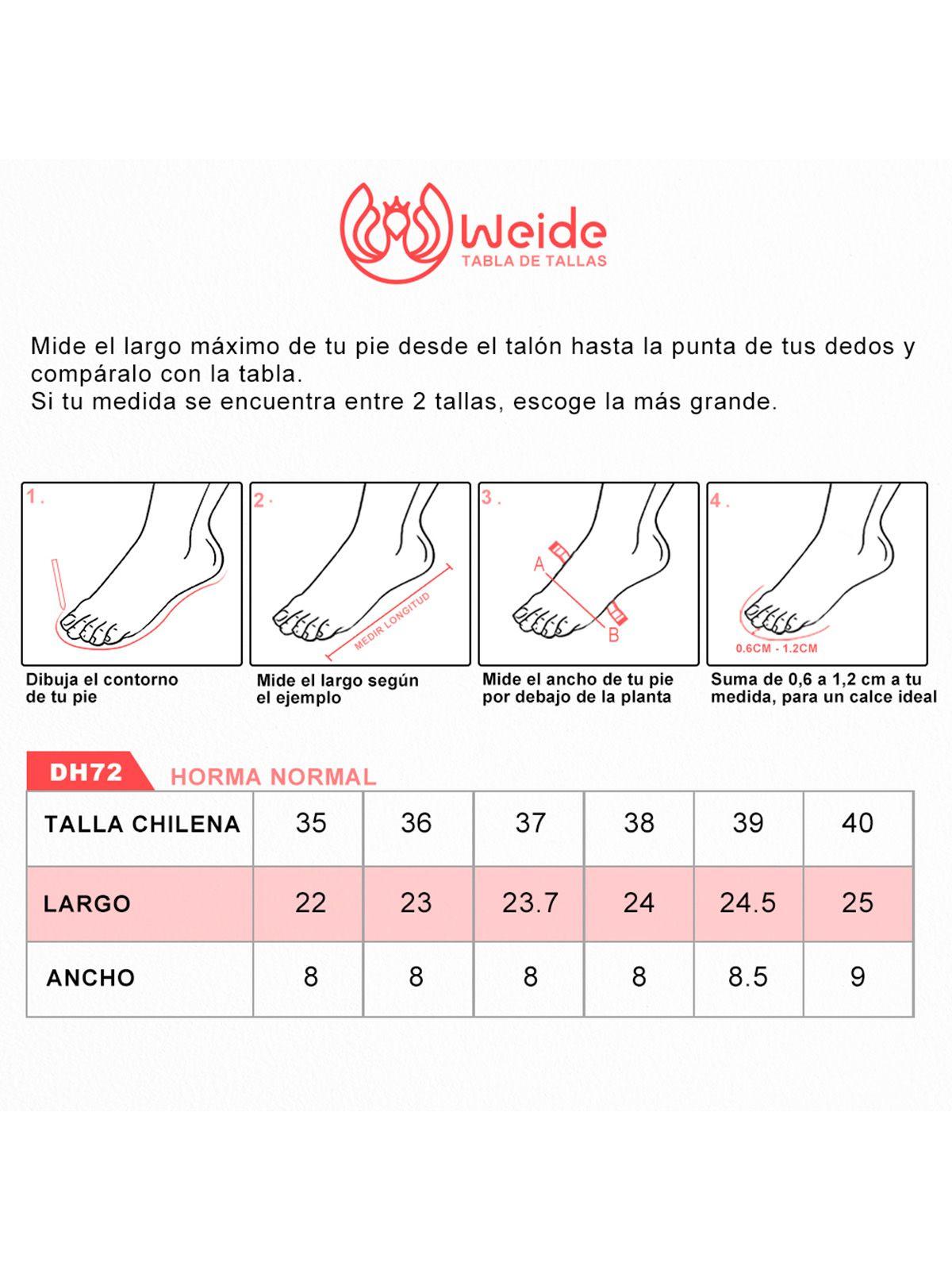 Botin Caqui Casual Mujer Weide DH72-3